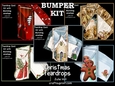 Bumper kit Christmas teardrop card kits 2