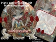 Clockwork Valentine Masquerade plate card kit
