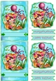 Under the sea mermaid quick card C6