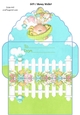 Cottage garden girl gift wallet