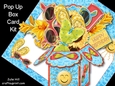 Summer sun birthday pop up box card kit
