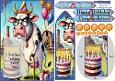 Grumpy old cow cake bookmark card