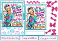 Grey hair lady life is short quick card front