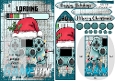 Christmas loading game on bookmark card
