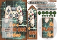 Christmas player one gamer bookmark card