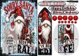 Christmas sorry Santa finger flip bookmark card