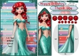 Princess mermaid bookmark keepsake card