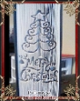 CH25 Merry Christmas ornament tree book folding pattern