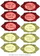 Lace Sentiments in Red and Yellow
