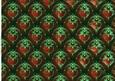 Christmas Red and Green Bauble Backing Paper