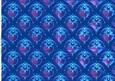 Christmas Purple Bauble Backing Paper