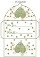 Green Heart Gift Money Wallet