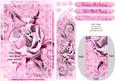 Pink Rose Happy Birthday Get Well Soon Bookmark Keepsake