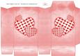 Hearts Pink Pinch Bag