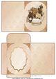 Beige Roses and Teapot Notelet and Envelope Set