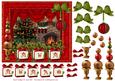 Mum, Mam or Mom Christmas Card Scene Topper Sheet with 3D De