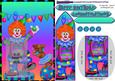 Circus Clown Bookmark Pocket Card Sheet