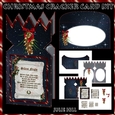 Christmas cracker card kit Silent Night