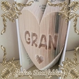 Gran heart in heart combi book folding pattern
