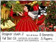 Designer stash 2 CU Christmas