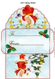 Decorating the Christmas tree money wallet