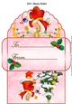 Decorating the Christmas tree pink money wallet