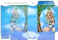 Alice in wonderland pinchbag card