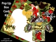 Christmas 3 pop up box card kit