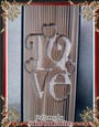 LV6 Love with hearts book folding pattern