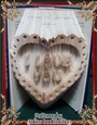 LV8 Scallop heart I love you book folding pattern