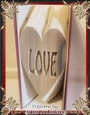 LV9 Love in heart book folding pattern