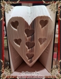 LV10 Small hearts in heart book folding pattern