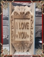 LV11 I love you frame square book folding pattern