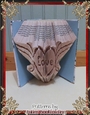 LV15 Love in tribal heart book folding pattern