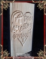 LV17 True love story heart book folding pattern