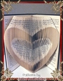 LV23 Heart in hearts book folding pattern