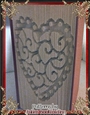 LV30 Heart flourish book folding pattern