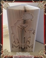 F22 Mum and girl heart book folding pattern