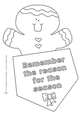 Gingerbread in pocket digi stamp