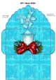 lantern and bow gift card money wallet
