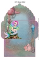 Mermaid daydreams gift money wallet