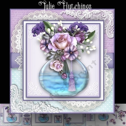 Rose Floral Vase