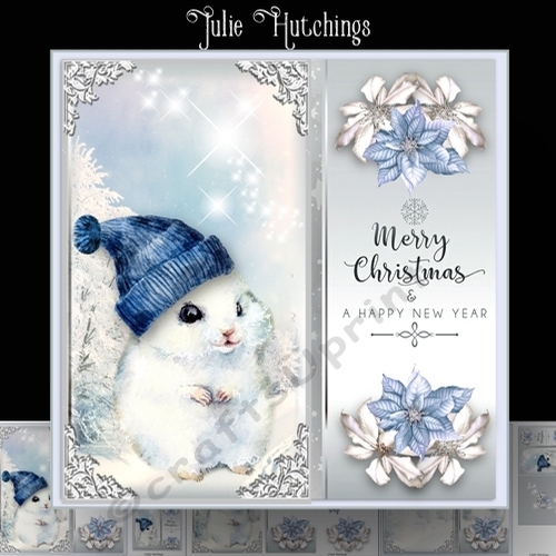 Cute Hampster Christmas