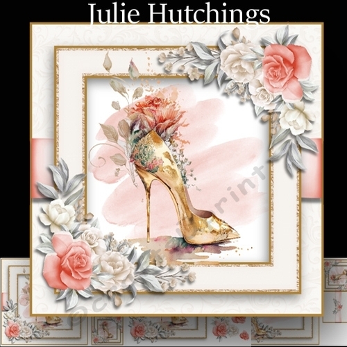 Beautiful Boho Stiletto shoe