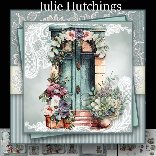 The flower pot doorway