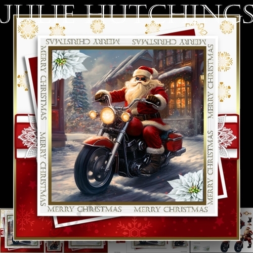 Santa Biker