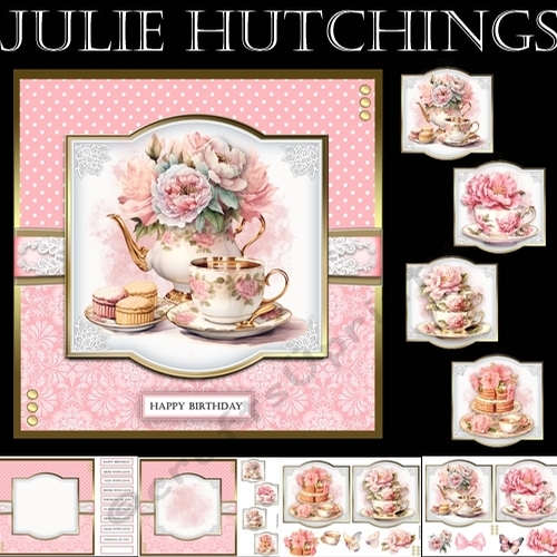 Teacups and flowers