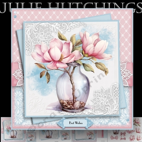 Magnolia vase