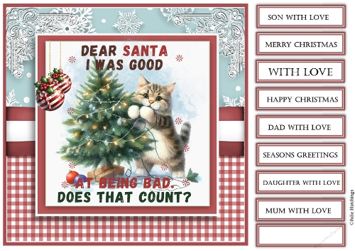 8x8 card front Every Year! 
