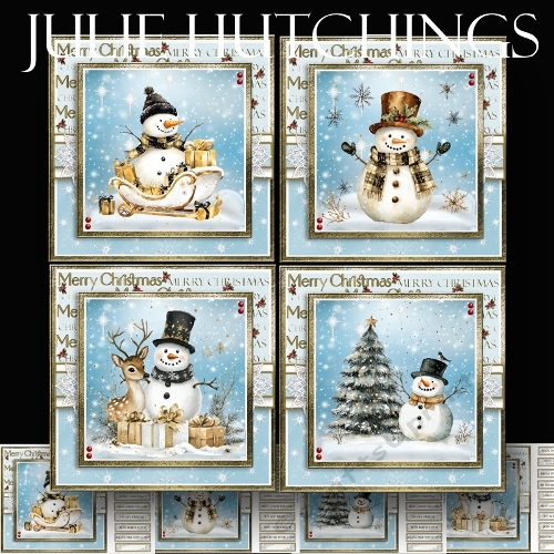 Snow much fun 8x8 card fronts